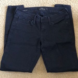 Lucky Brand Black “Charlie Capri” Jeans